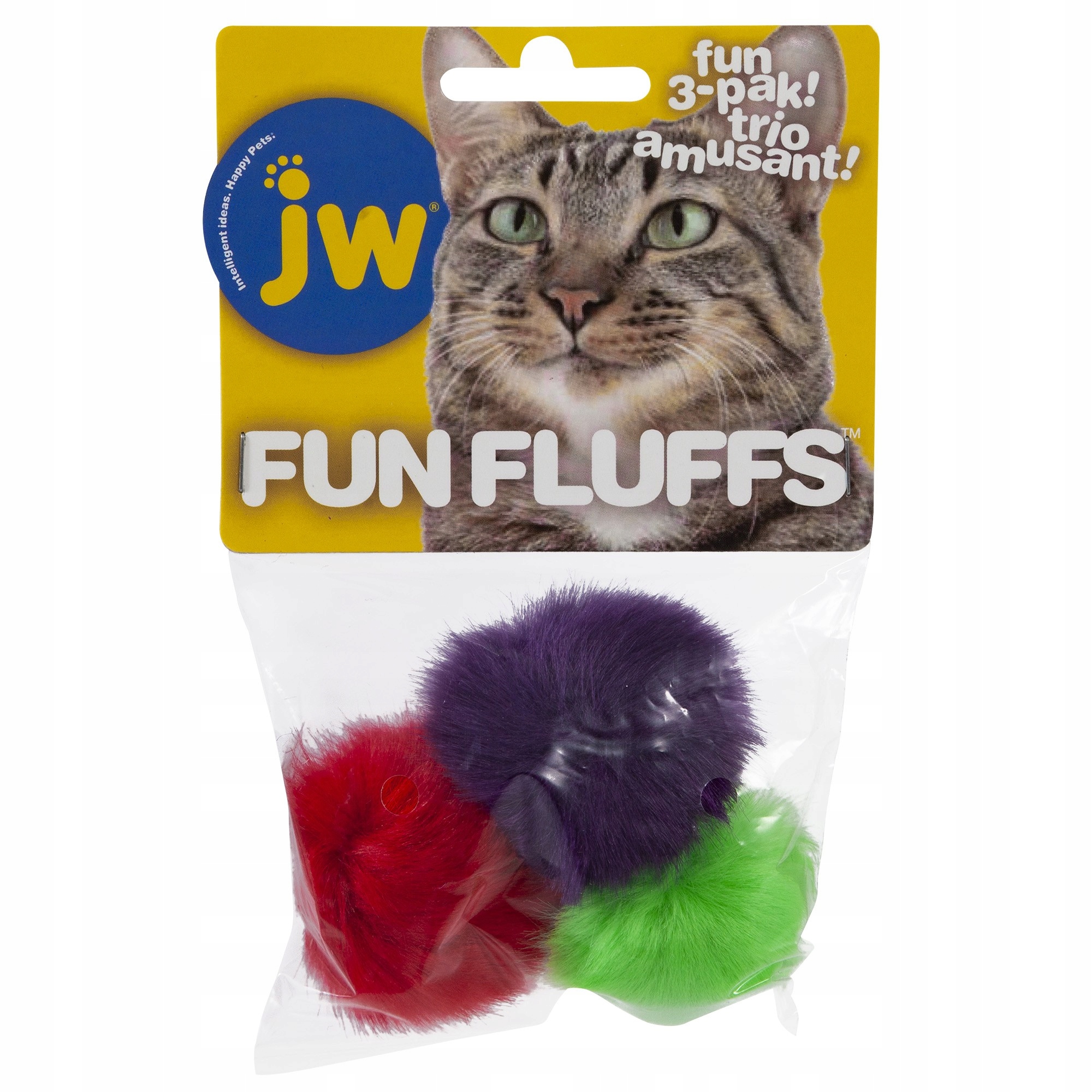 

Jw fun fluffs pompony dla kota