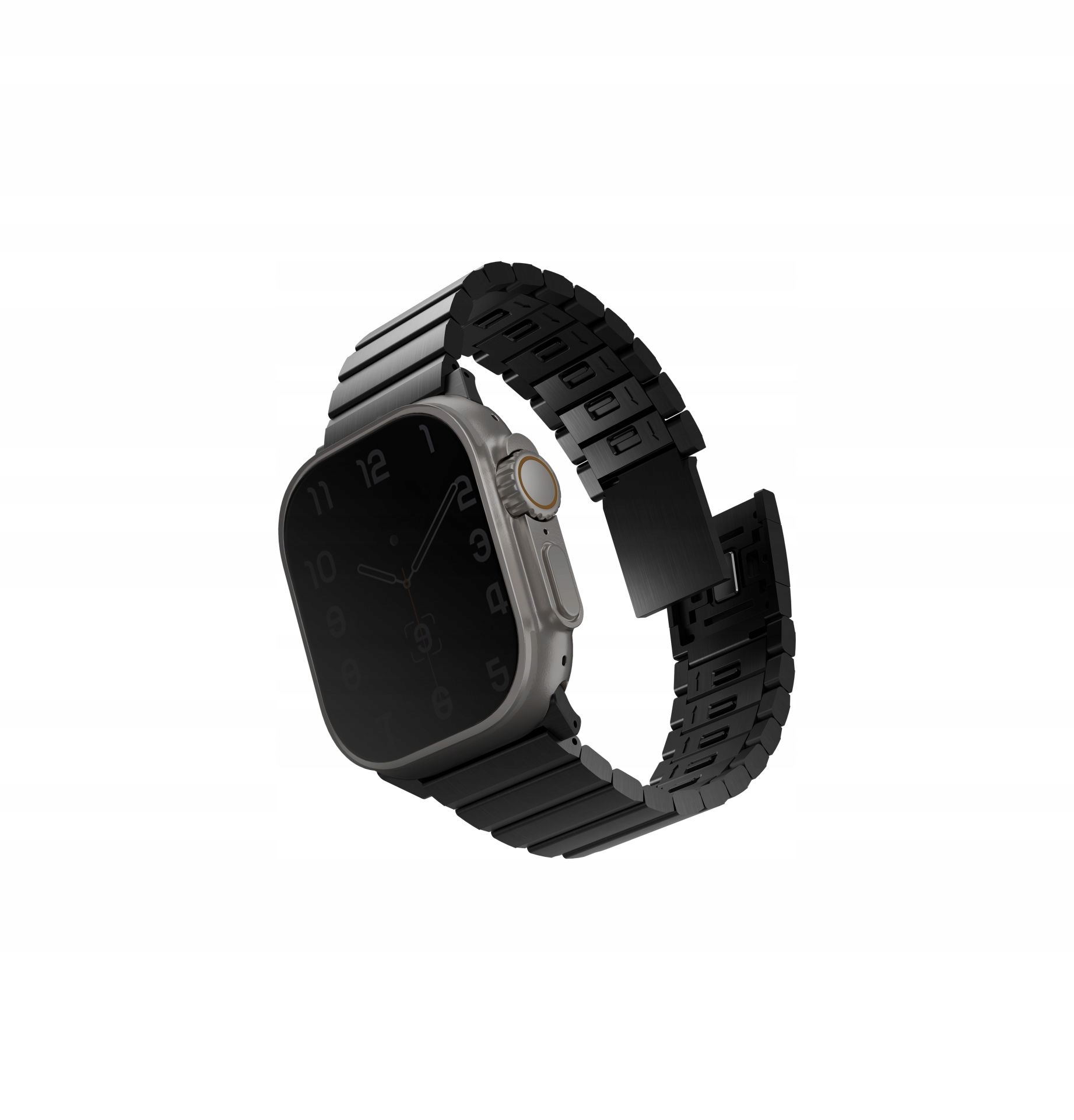 Uniq Strova Mag řemínek pro Apple Watch 49/45/44/42 mm, Midnight black