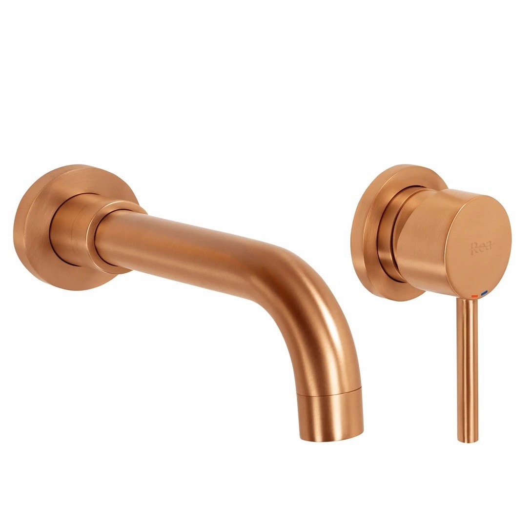 Baterie Umyvatelný Podomítkový Panel Lungo Long Měď Krabička