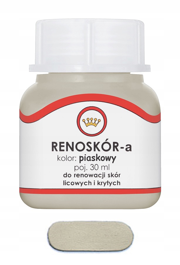 RENOSKÓR FARBA LAKIER DO SKÓRY PIASKOWY