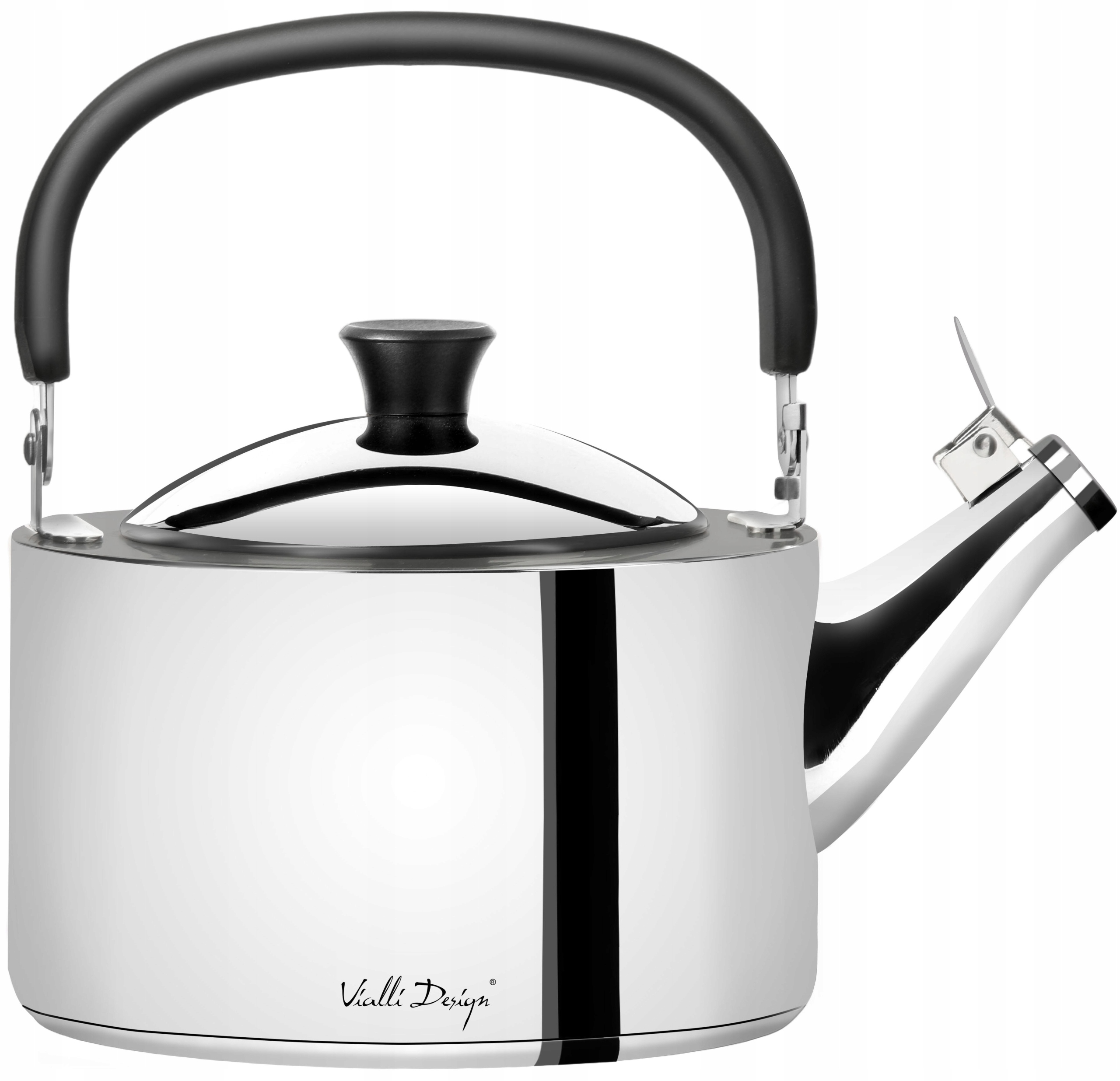 

Czajnik Z Gwizdkiem Stalowy Srebrny Indukcja 1,5 L