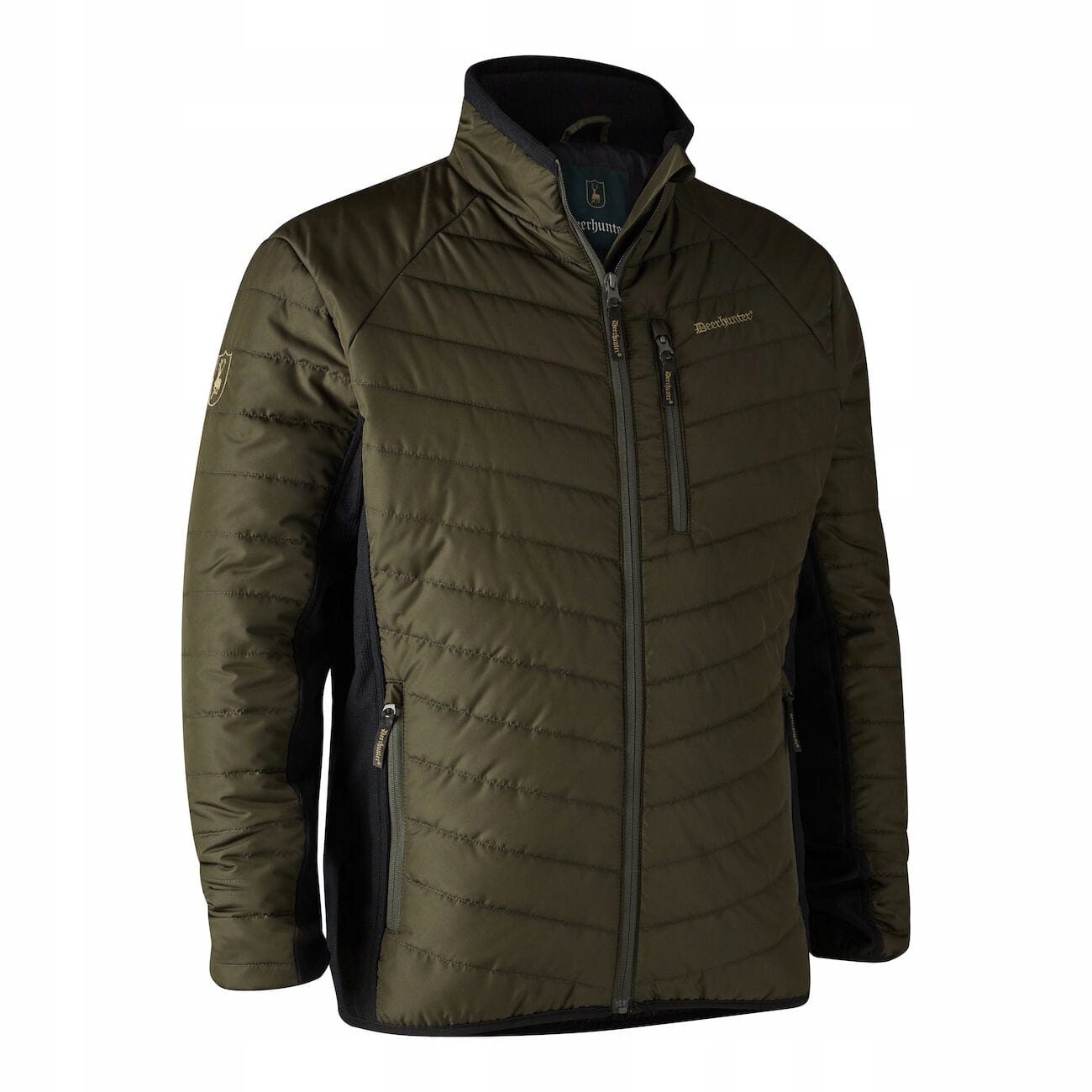Kurtka Deerhunter Moor Padded z Softshellem 5571 Adventure Green 2XL