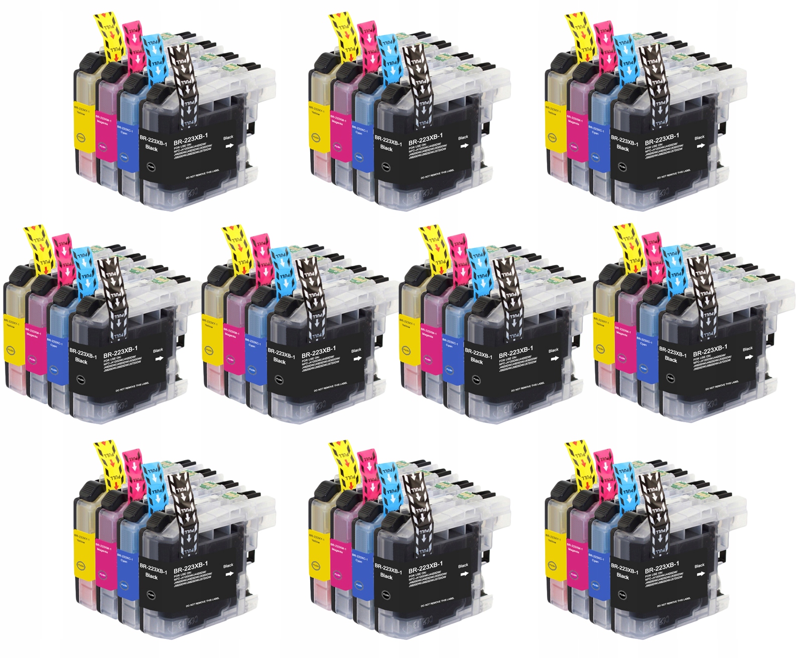 

40X Tusz Do Brother MFC-J5320DW MFC-J5620DW 10XKPL