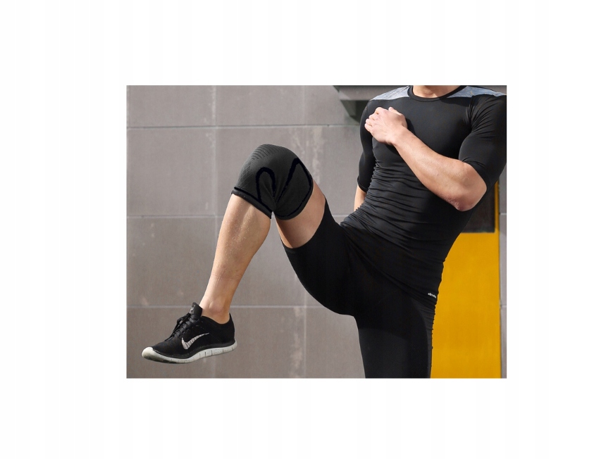 ŚCIĄGACZ STABILIZATOR OPASKA KOLAN (L) Czarny Marka inna