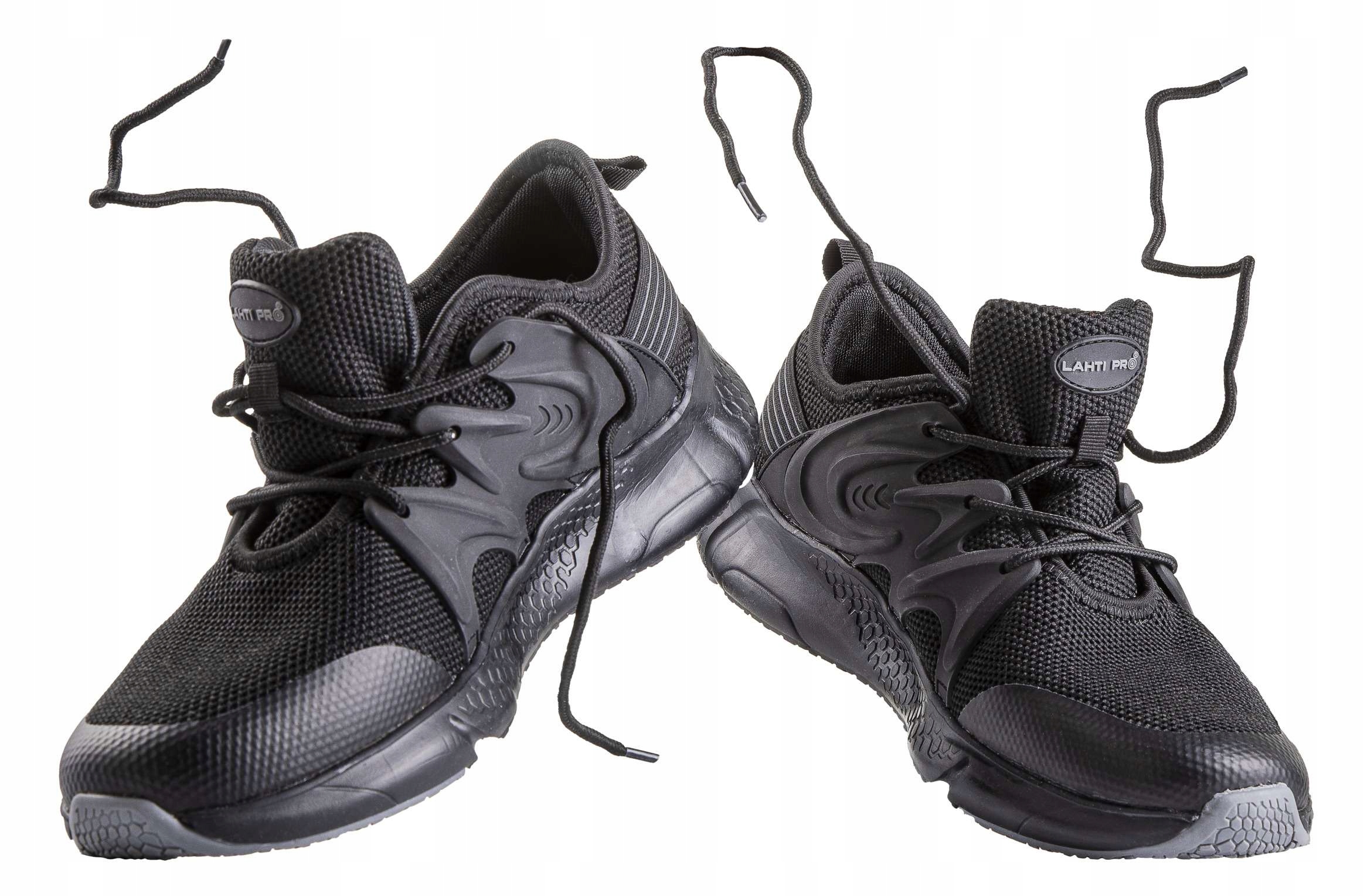 Półbuty Z Dzianiny 3D Czarne, "46", Laht