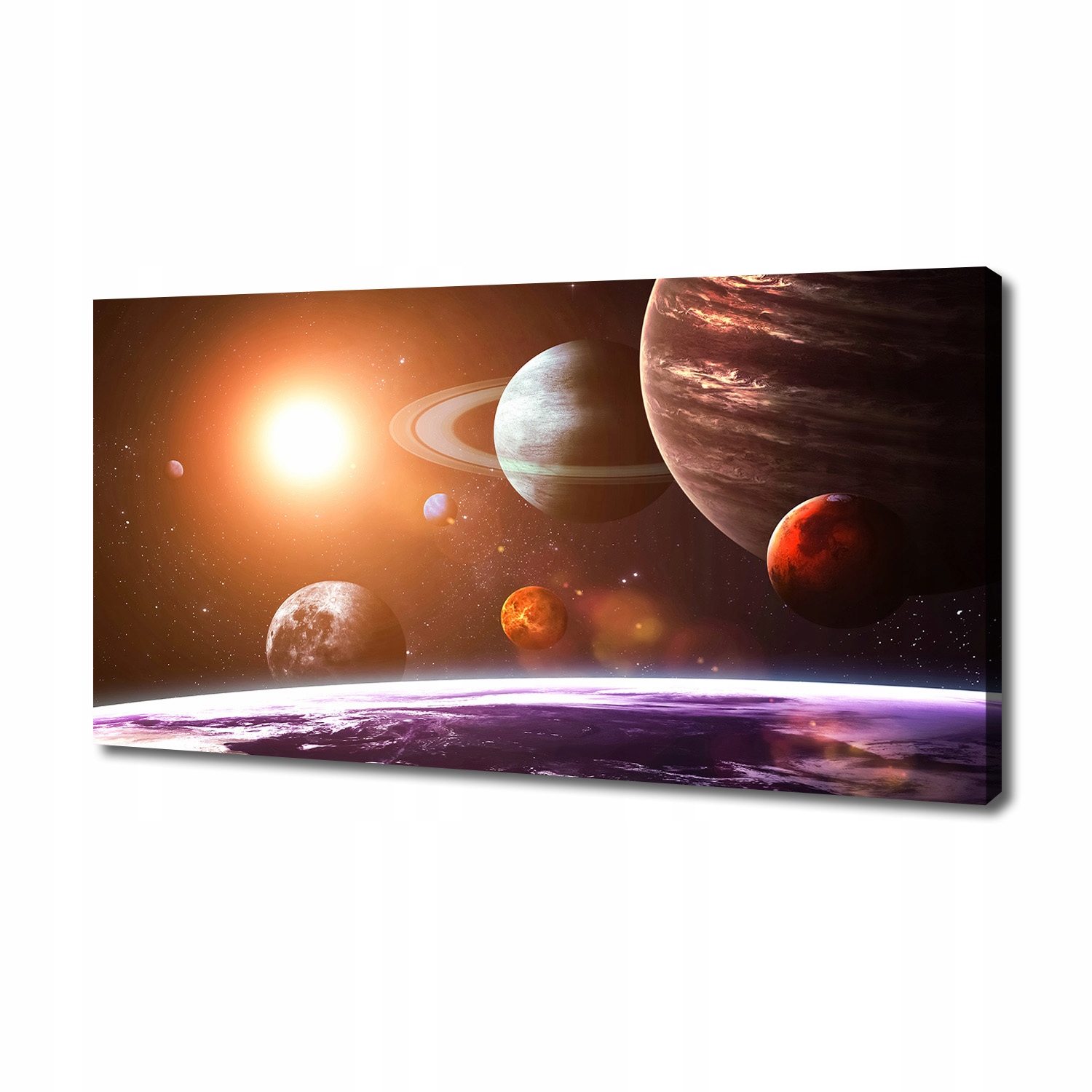 

Foto obraz na płótnie Układ słoneczny 140x70 cm