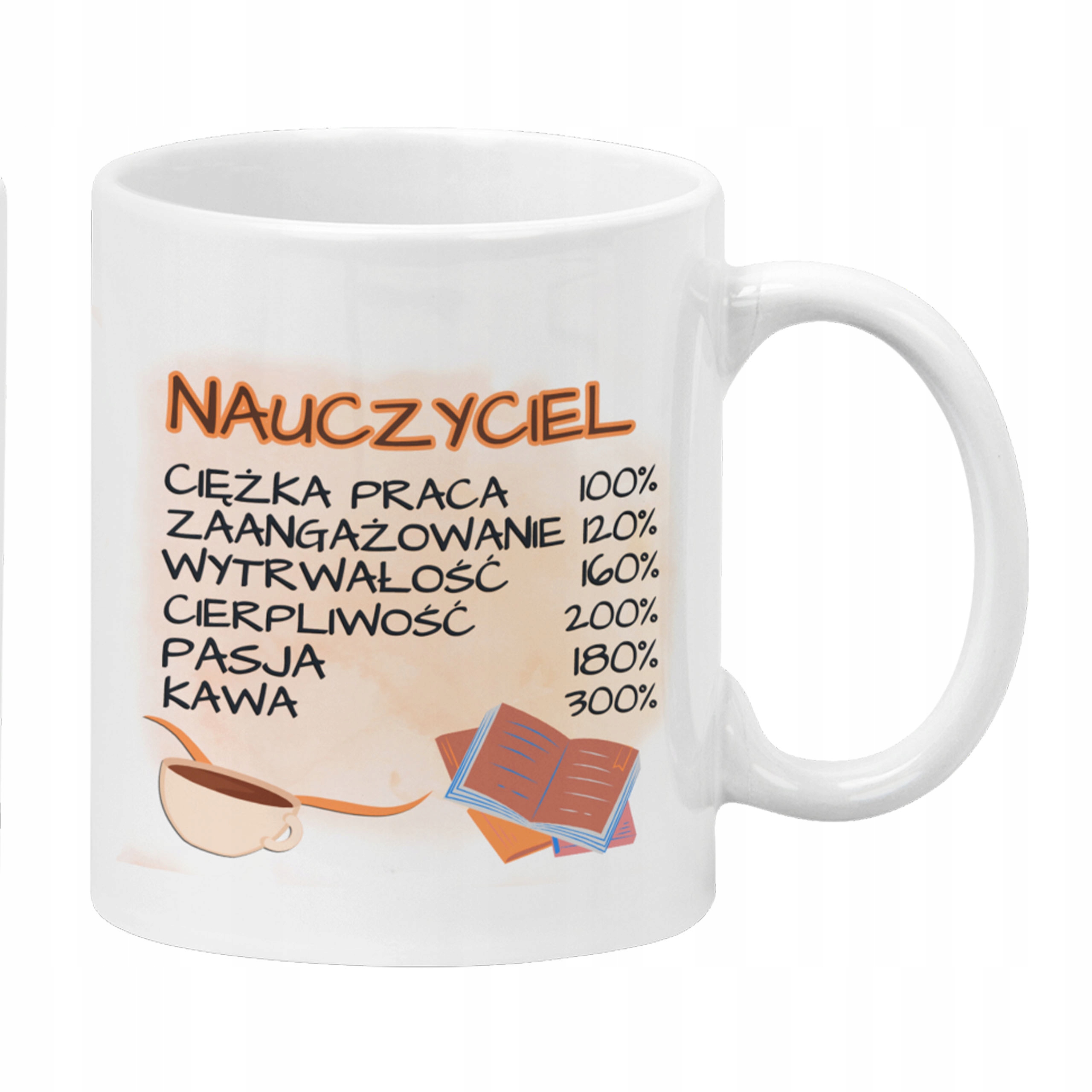 

Kubek Nauczyciela dzień święta do kawy