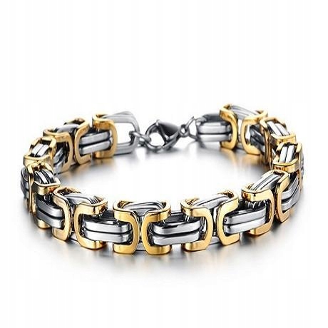 

Bransoletka Stal Szlachetna 316L Bizantyjska