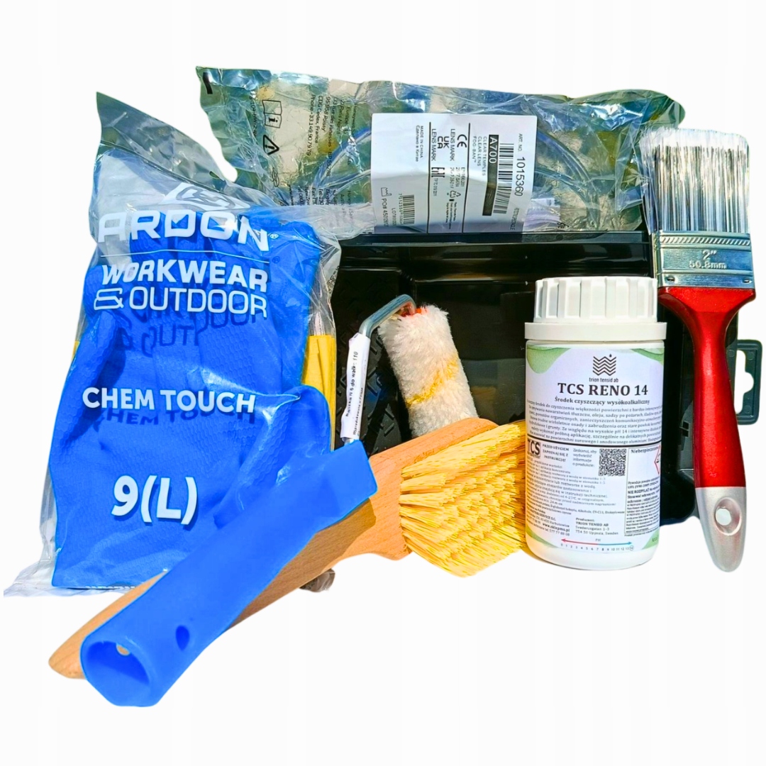 Levně Přípravek na odstraňování olejových skvrn z dlažebních kostek Hotová sada