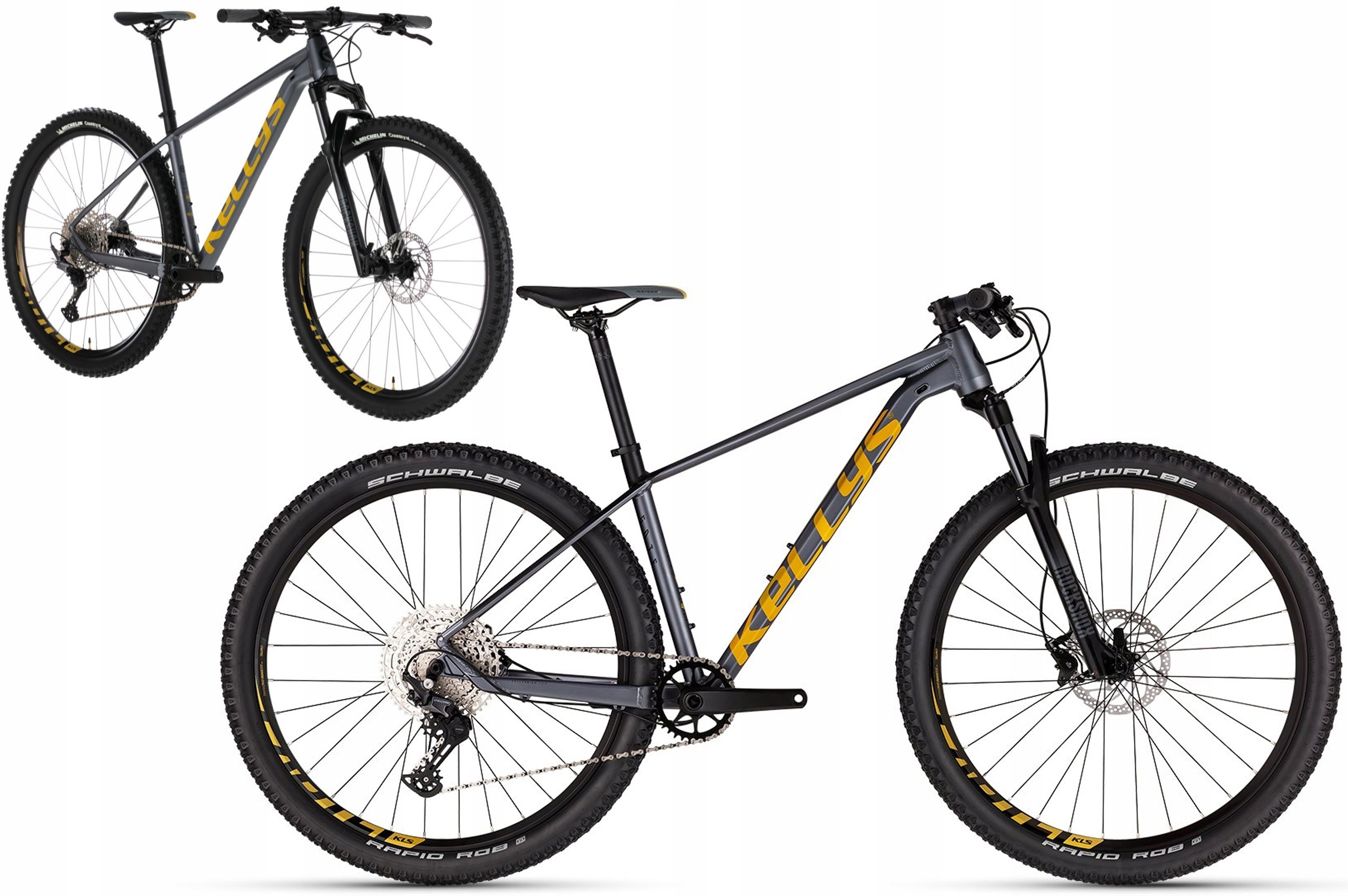 Rower Mtb 29" Kellys Gate 30 rama L 19" Dark szary R24