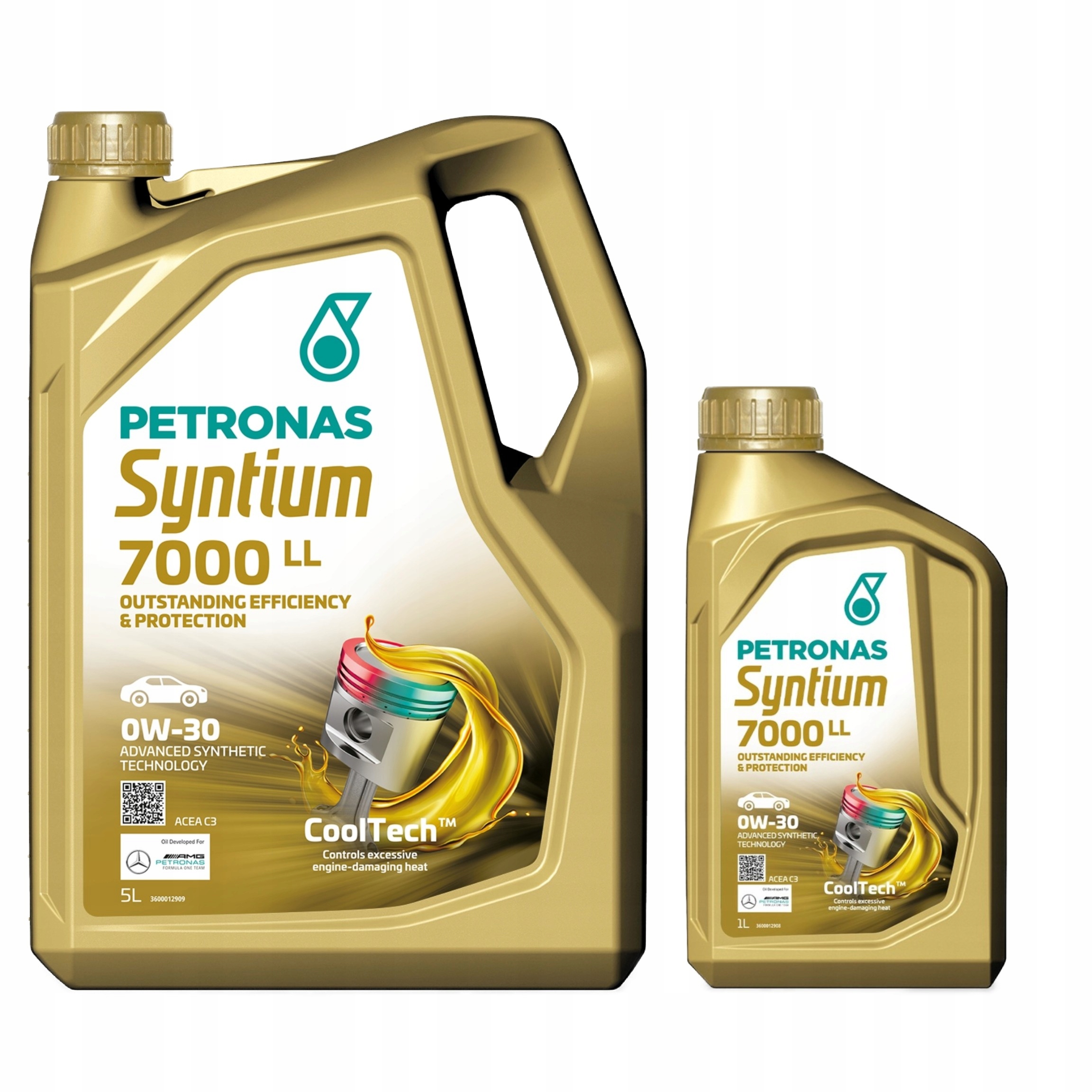 Petronas Syntium 7000 L 0W-30 Sp 5 L Petronas Syntium 7000 LL 0W-30 Sp 1 L