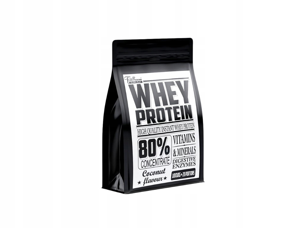 FitBoom Whey Protein 1000g coconut