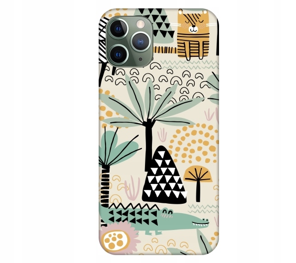 

Etui pokrowiec do iPhone 11 Pro Wzór tropikalny Af