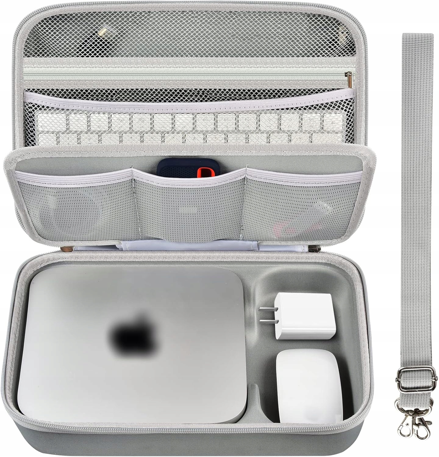 Organizer waliska twardy na elektronikę kompatybilne Mac Mini M2 oraz M1