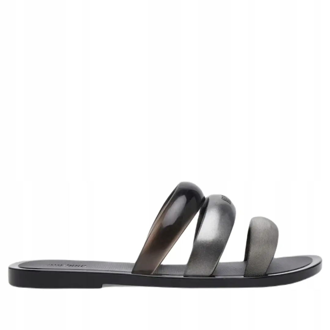Nazouváky pantofle Melissa M 35998 eclipse slide black 38, černá
