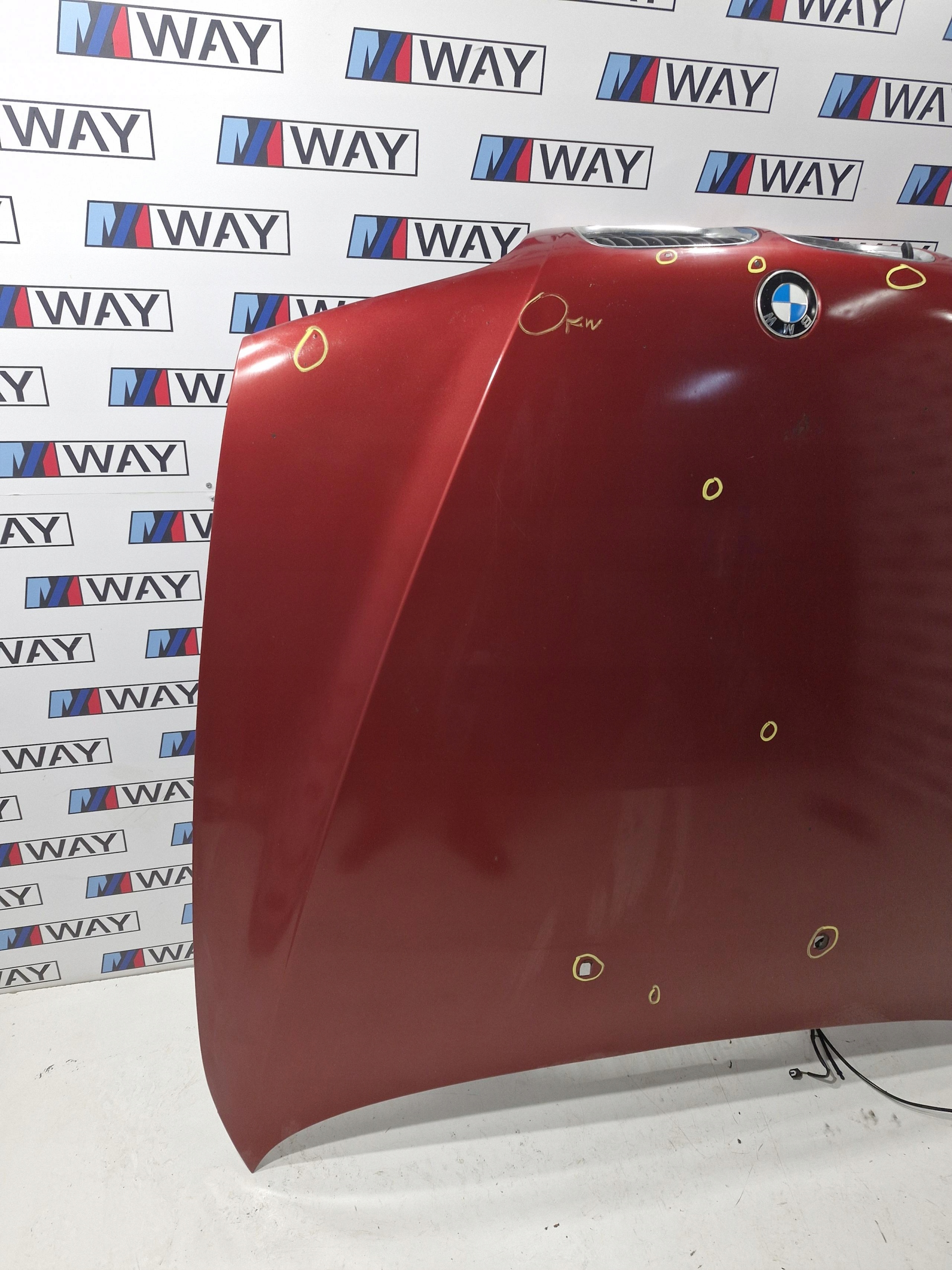 BMW E39 PRZEDLIFT cofano Anteriore Coperchio 362 SIENAROT