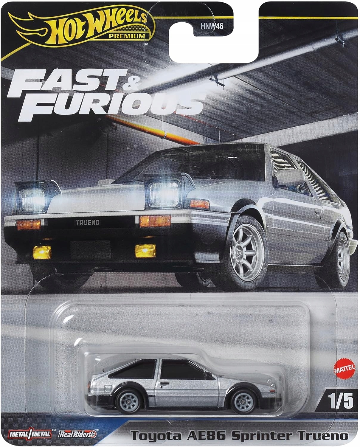 HOT WHEELS TOYOTA AE86 SPRINTER TRUENO FAST & FURIOUS TOKYO DRIFT