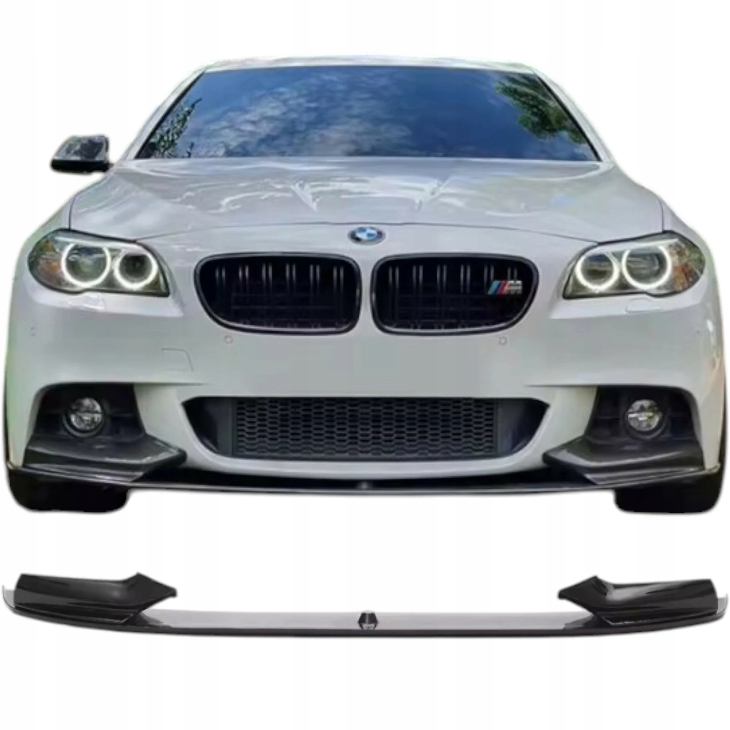 Spoiler Bmw 5 F10 Lotka M Performance Přední Spoiler Nárazníku Vložka