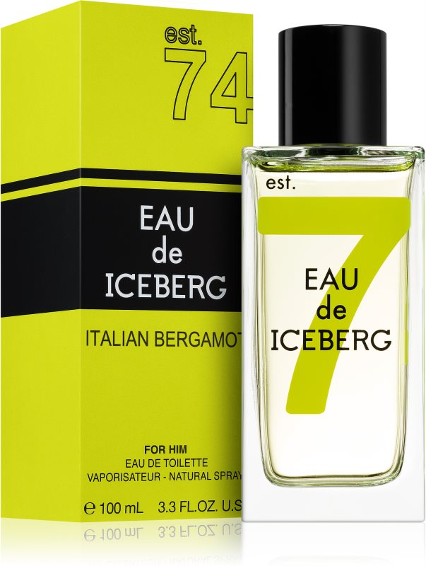 Iceberg Eau De Iceberg Italian Bergamot Toaletní Voda 100 ML