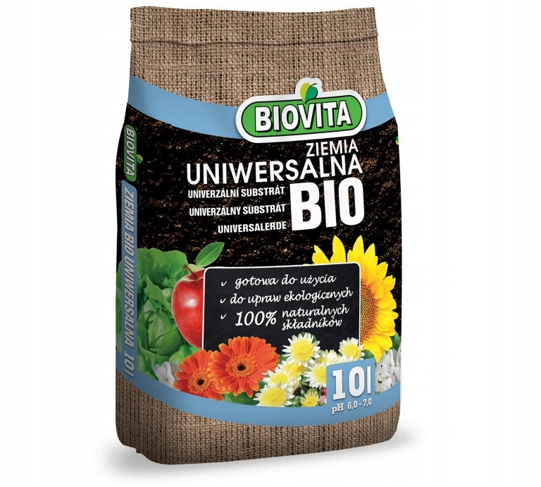 

Ziemia Uniwersalna Do Kwiatów Bio Naturalna 10L