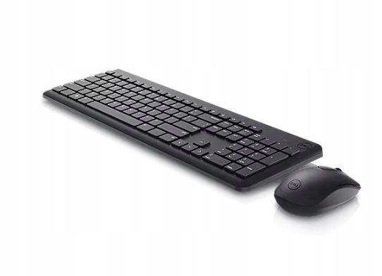 Dell Zestaw bezprzewodowy mysz i klawiatura KM3322W Uk Qwerty