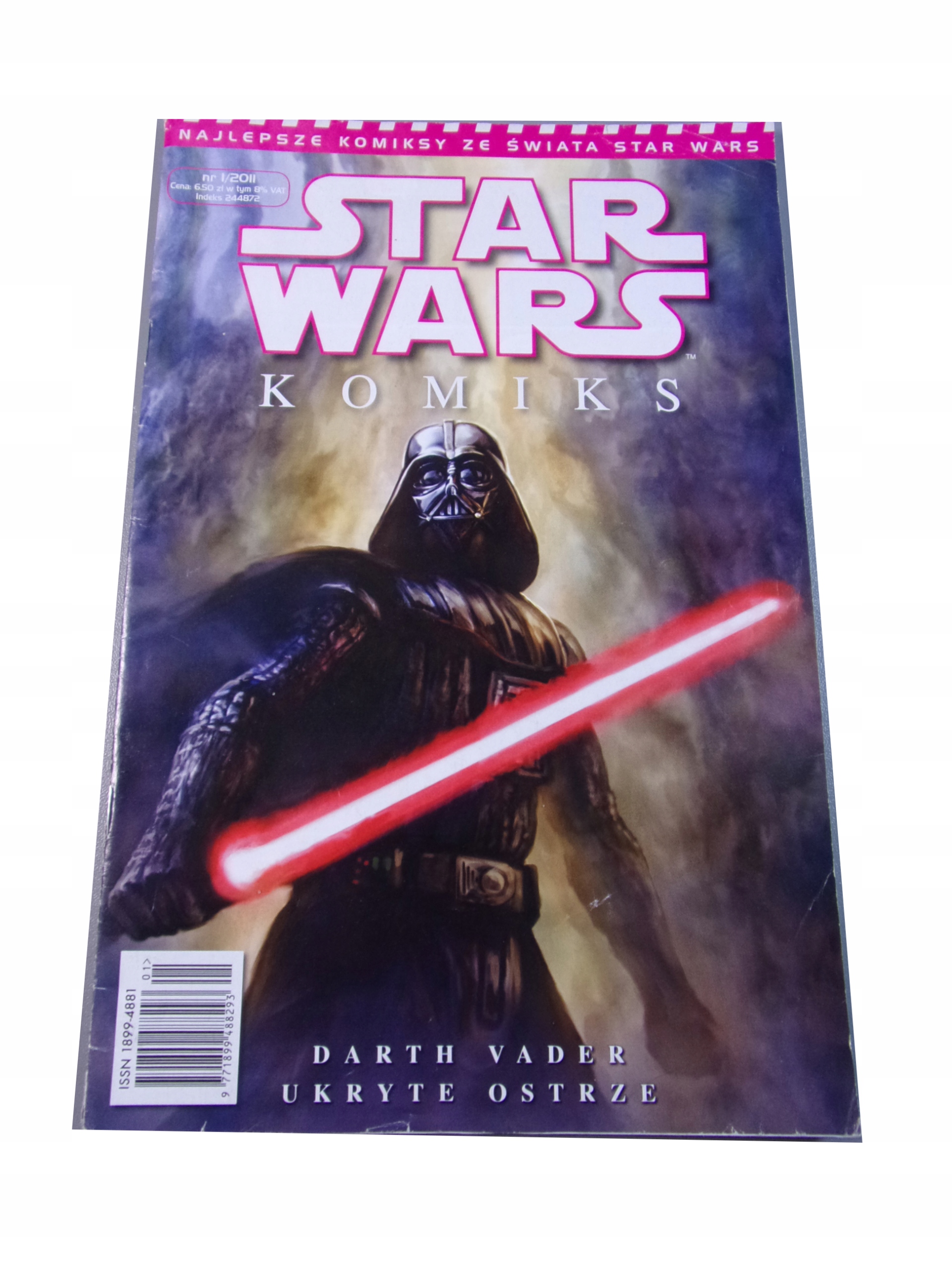 STAR WARS 1/2011 DARTH VADER UKRYTE OSTRZE