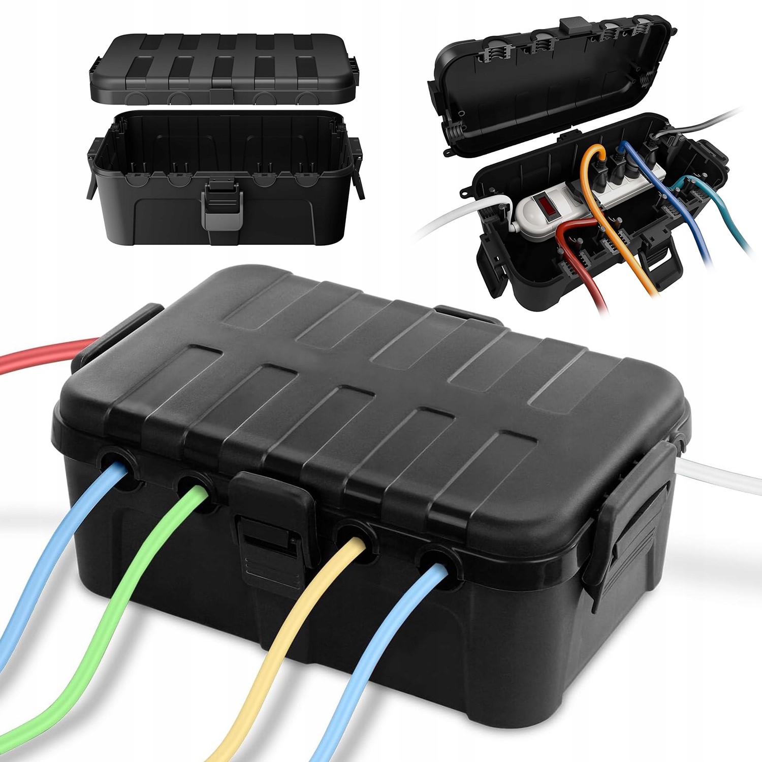 Velkokapacitní Čtvercová Ochranná Schránka S Porty Pro Kabely