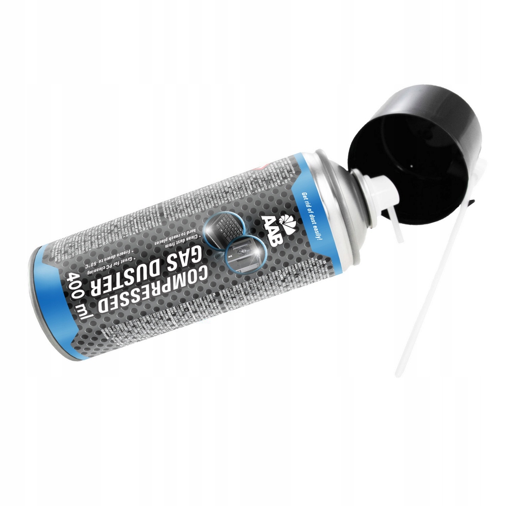 1x AABCOOLING SPRĘŻONE POWIETRZE 400ml + 2x RURKA Nazwa AABCOOLING Compressed Gas Duster 400