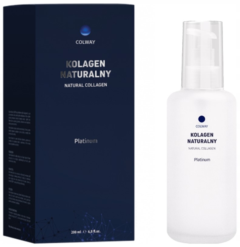 Kolagen naturalny do twarzy Colway 200 ml Platinum