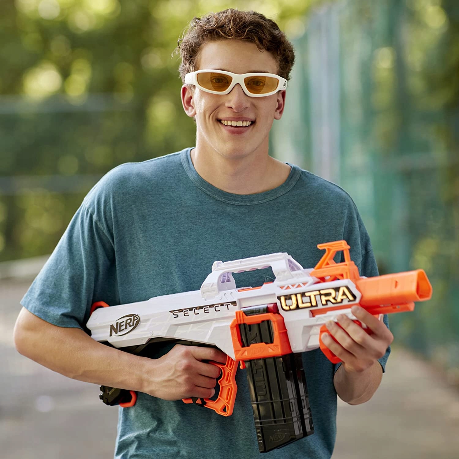 NERF ULTRA SELECT +VISONPACK OKULARY STRZAŁKI Wiek dziecka 7 lat +
