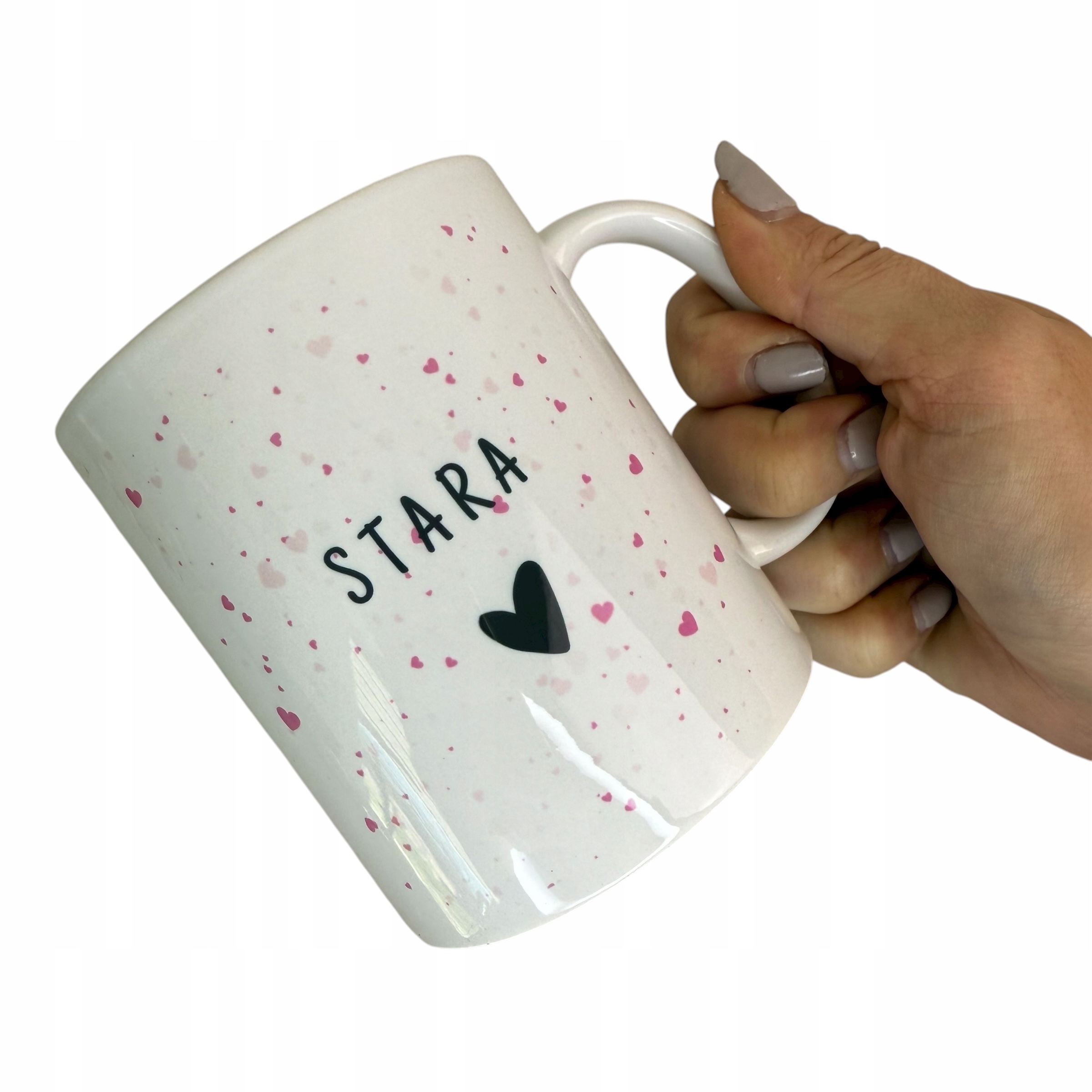 hrnek pro starou „starou“ manželku, přítelkyni, nevěstu karton