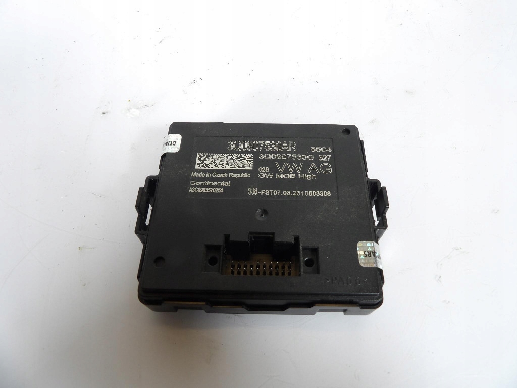 SKODA SCALA modul GATEWAY 3Q0907530AR