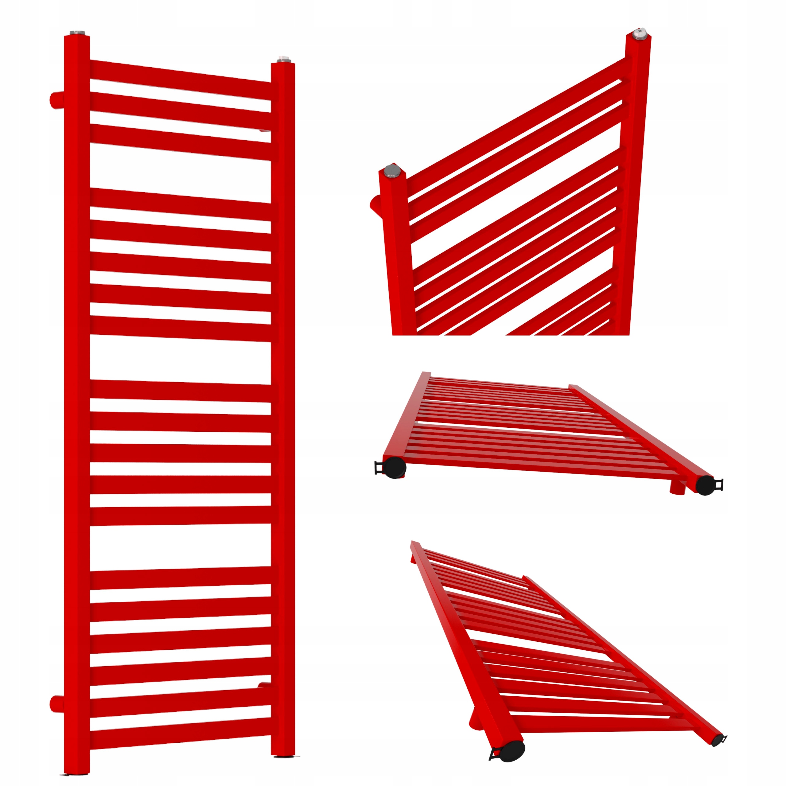 Koupelnový Radiátor Royal 1350x530 Červený