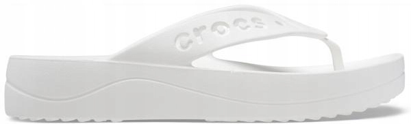 Sandály Crocs Baya Platform Flip 39,5 W9 White