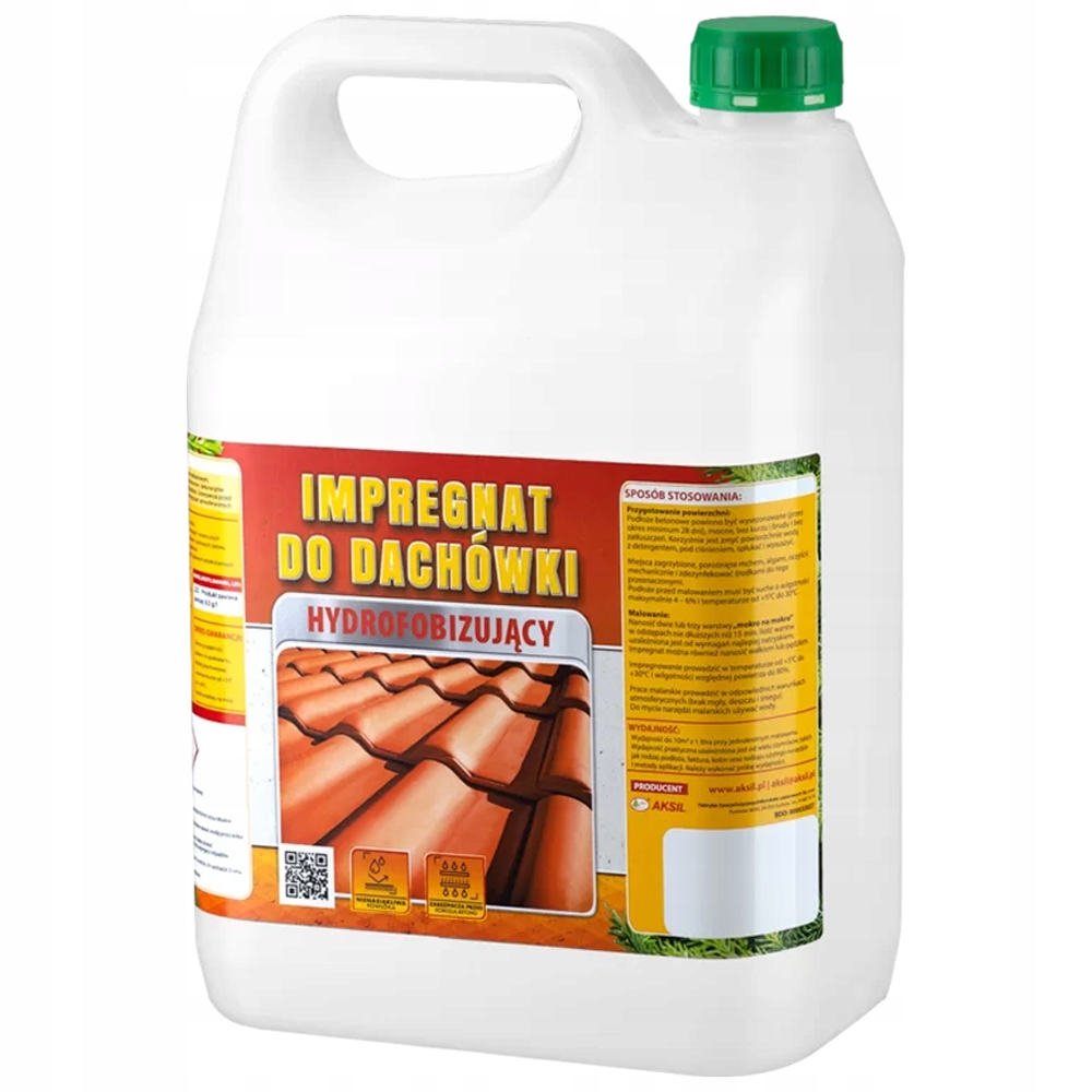 

Aksil Impregnat Do Dachówki Hydrofobizujący 10L