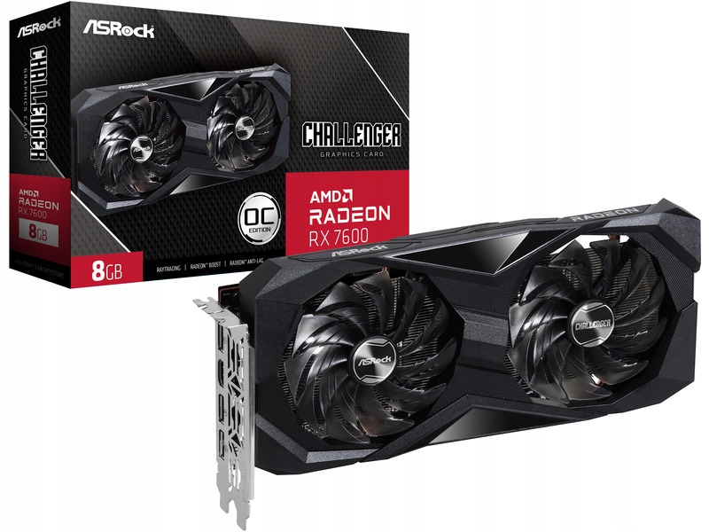 Karta graficzna Asrock Radeon Rx 7600 Oc 8GB