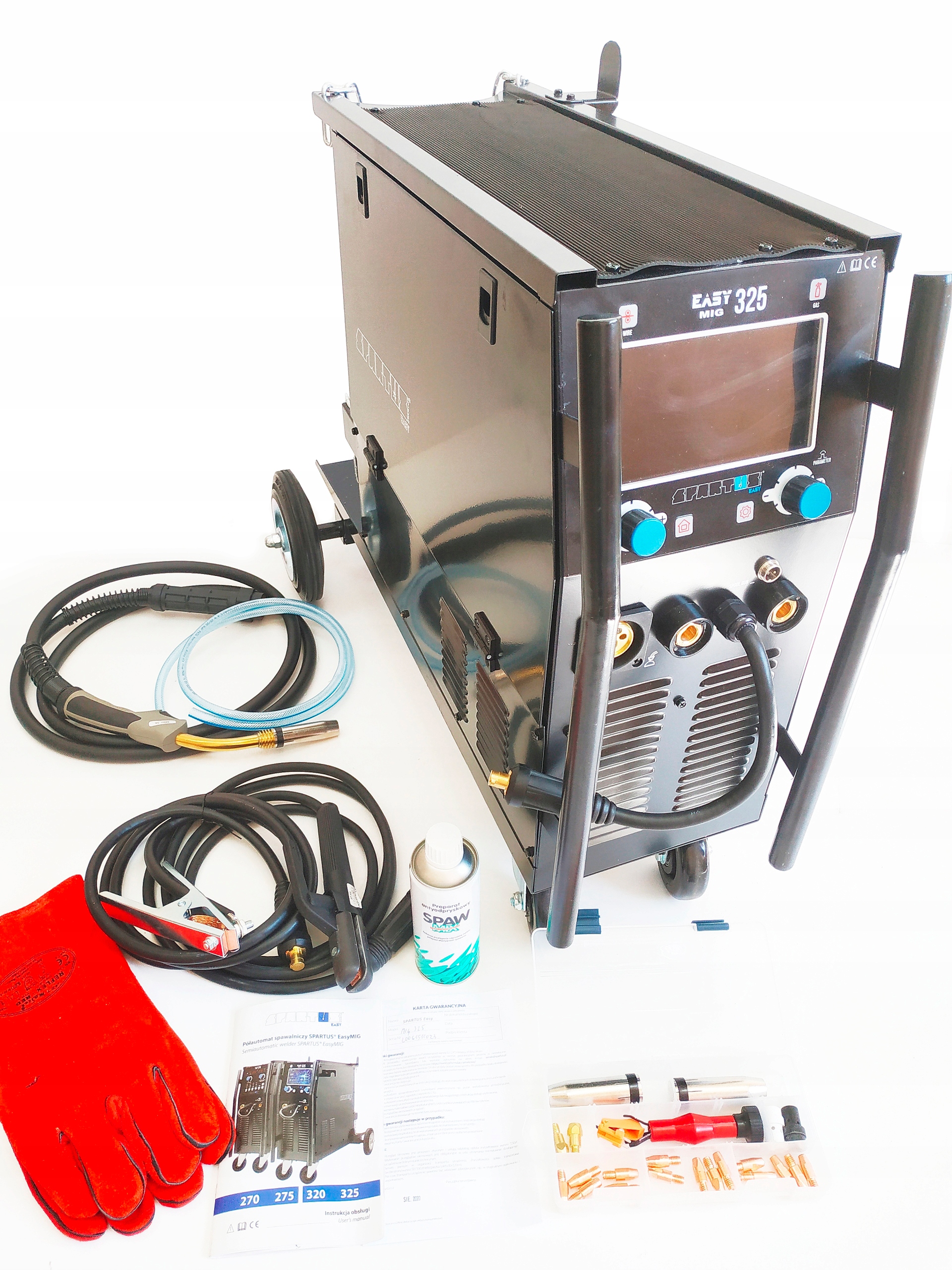 SPAWARKA SPARTUS EASY MIG 325 LCD EasyMIG 325 320 Marka Spartus