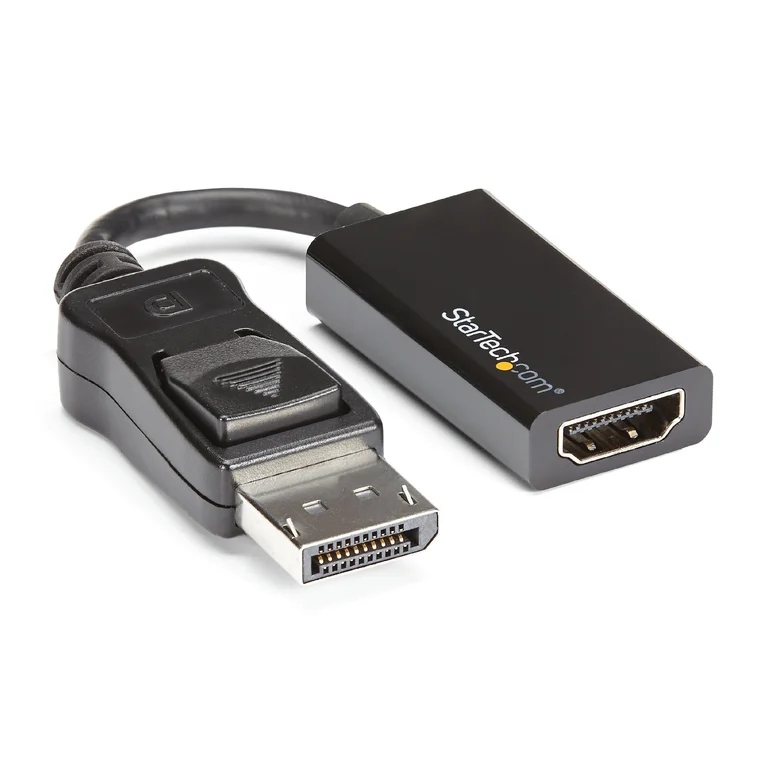 StarTech.com DP2HD4K60S adapter kablowy 0,215 m DisplayPort HDMI Black