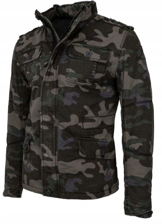 Bunda Maskáčový Brandit Britannia Dark Camo vel. XXL