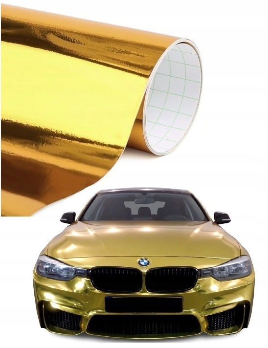 Злотый злотый хром фольга покрыл 200км КС 152КМ