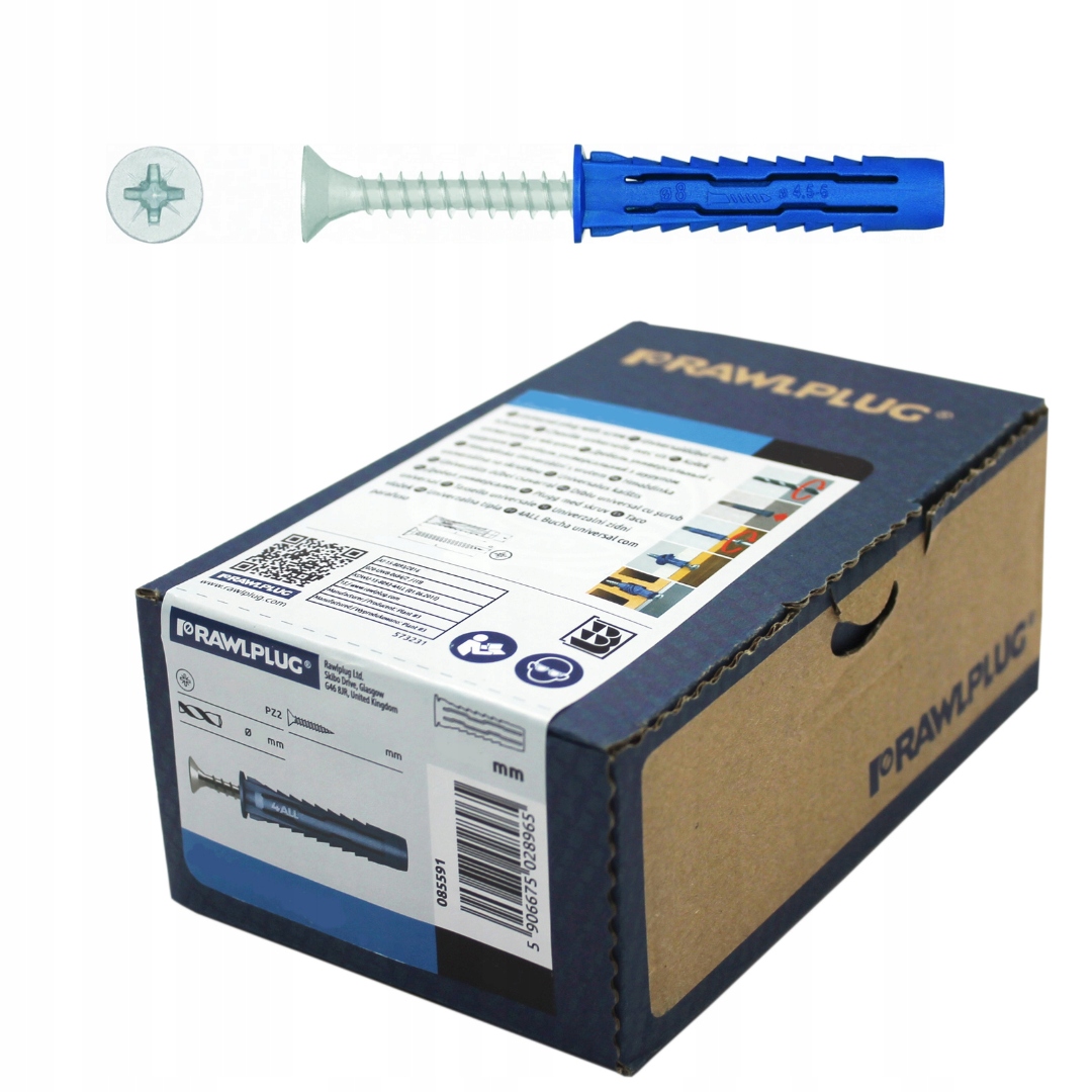 

Kołek Montażowy 40mm Wkręt 4ALL Rawlplug 50szt