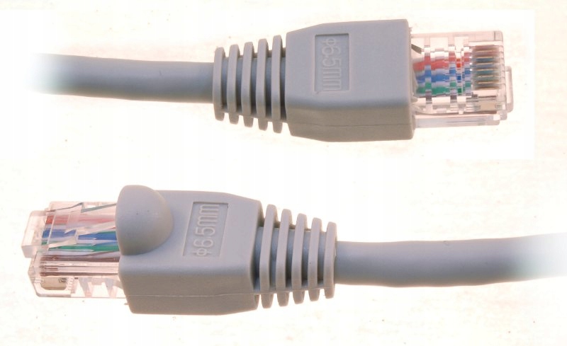 KABEL do połączeń dekoderów przewód UTP RJ45 kat 5e 20m LAN multiroom sat Marka Cabletech