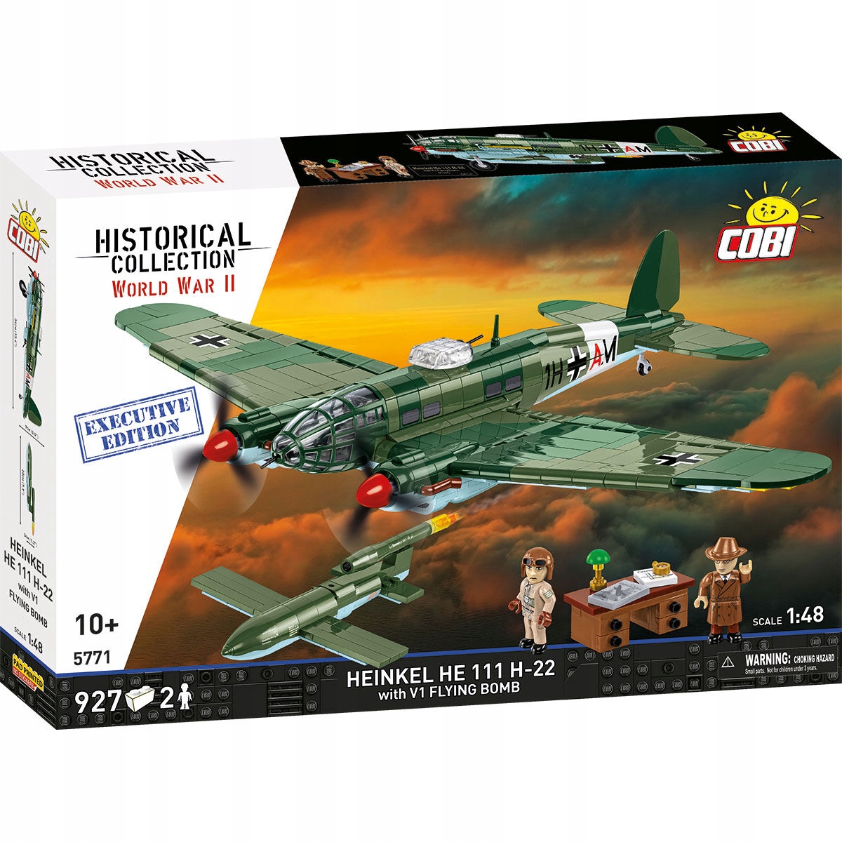 COBI-5771 Historical Collection Wwii Heinkel He 111 H-22 V1 Flying Bomb