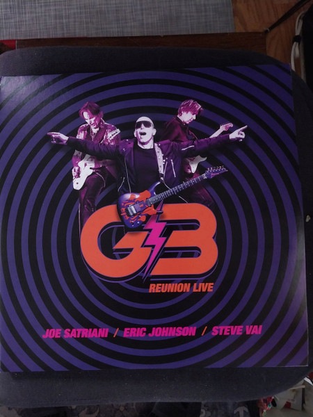 G3 Joe Satriani Steve Vai Eric Johnson G3 Reunion Live Winyl