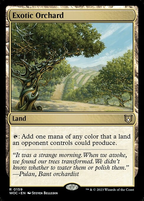 MtG: Exotic Orchard (WOC)