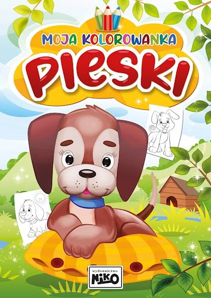 

Niko Kolorowanka z naklejkami Pieski