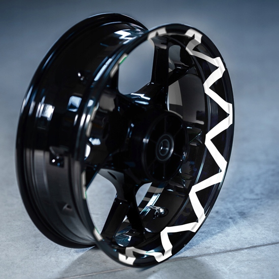 Zig Zag Samolepky pásky na kola rámy motocyklů pro Yamaha
