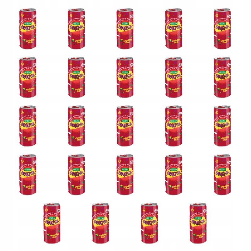 Hellena Červená oranžáda v plechovce 330 ml X24