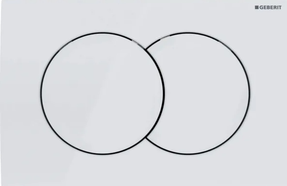 Wc splachovací tlačítko Geberit Delta 115.107.11.1