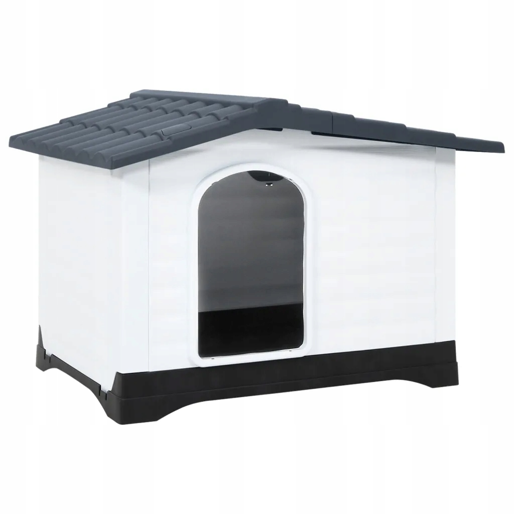 Levně Bouda pro psa Pp, 90,5x68x66cm, šedá